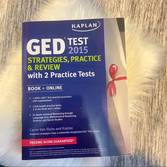 KAPLAN GED TEST GUIDEBOOK - Picture 1 of 4